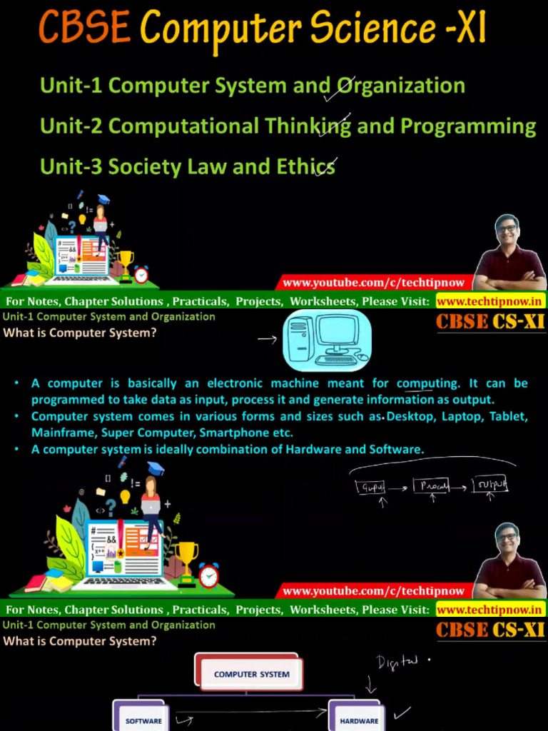 Class 11 Computer Science Notes of Magnet Brains | PDF