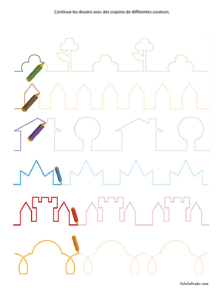 Cahier de Graphisme - Activités de Tracés Pour La Petite Section (2 Ans ...