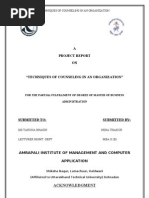 Download counseling techniques in an organization by Neha Thakur SN87590555 doc pdf