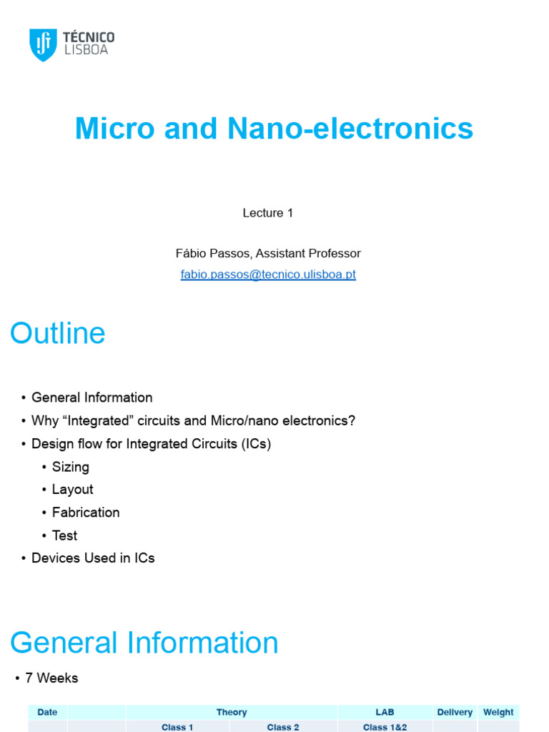 Introduction to Micro and Nano-Electronics | PDF | Integrated Circuit ...