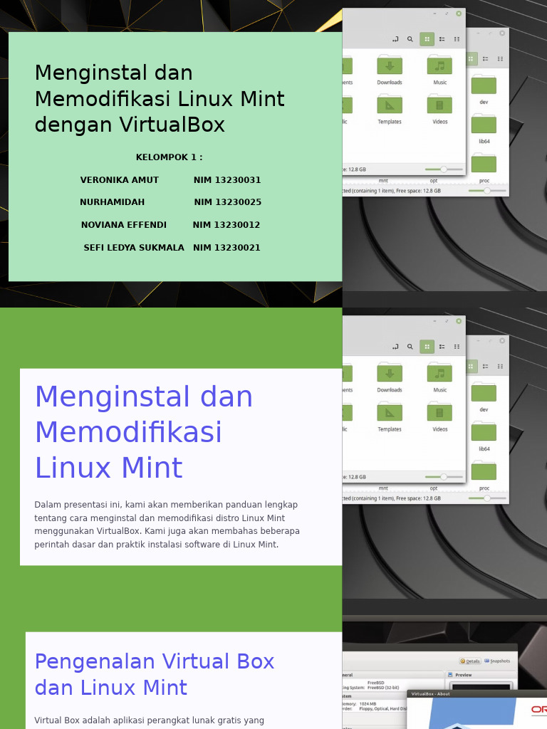 Instalasi Linux Mint di VirtualBox | PDF