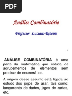 Análise Combinatória e Probabilidades