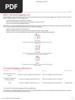IATA Baggage Identification Chart | PDF | Baggage | Manufactured Goods