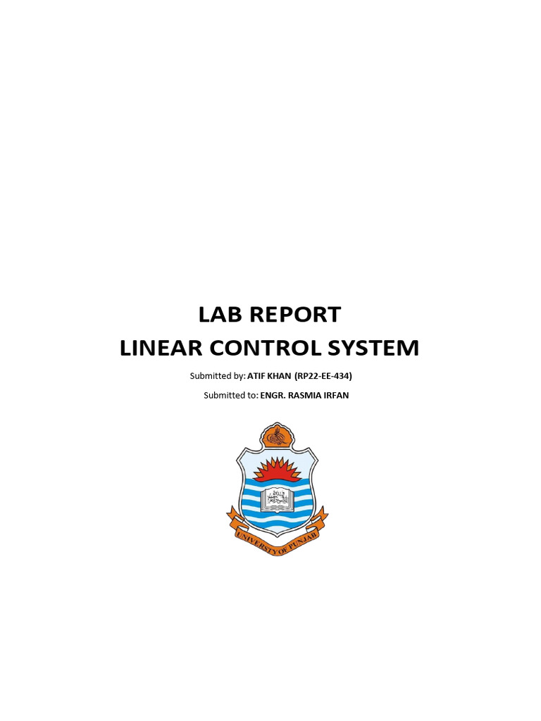 RP22-EE-434 Atif Khan LCS Lab 1 | PDF