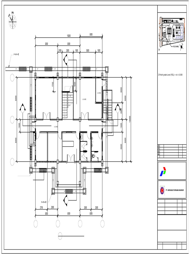 First Floor Layout Plan for DPPU | PDF | Building Technology ...
