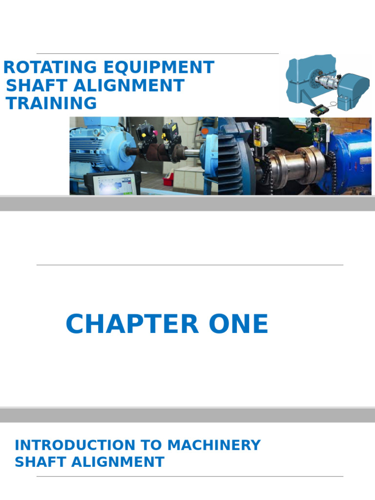 Shaft Alignment Training Overview | PDF | Mechanical Engineering