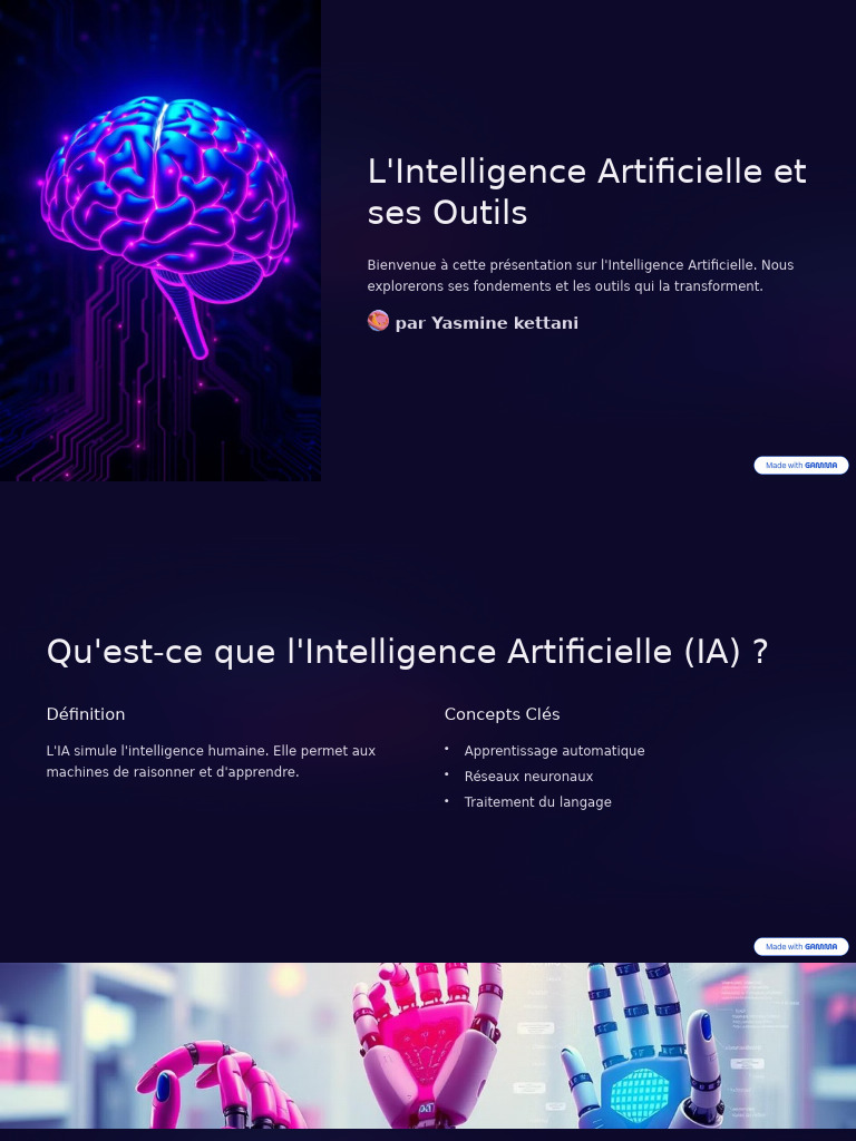 Outils et enjeux de l'Intelligence Artificielle | PDF | Intelligence ...