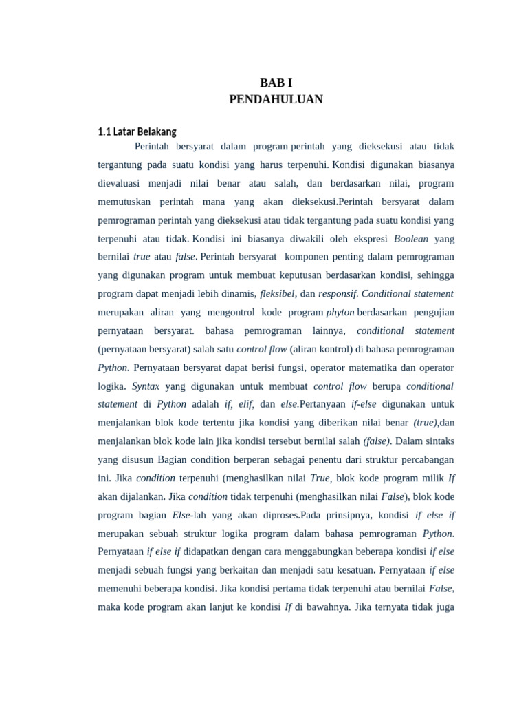 Operator Perbandingan dalam Python | PDF