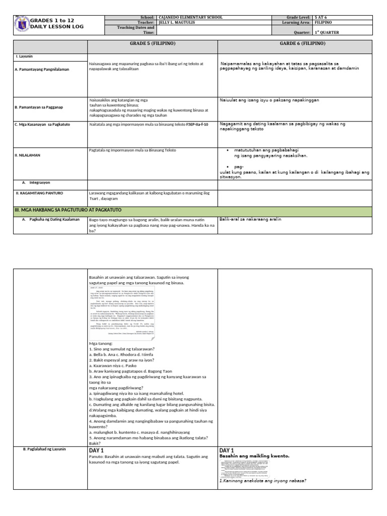 Template of DLL | PDF