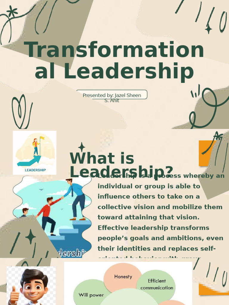 Transformational Leadership | PDF