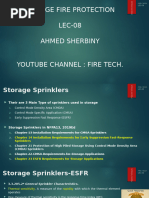 NFPA Rack Storage Flue Space Guidelines | PDF | Fire Sprinkler System ...
