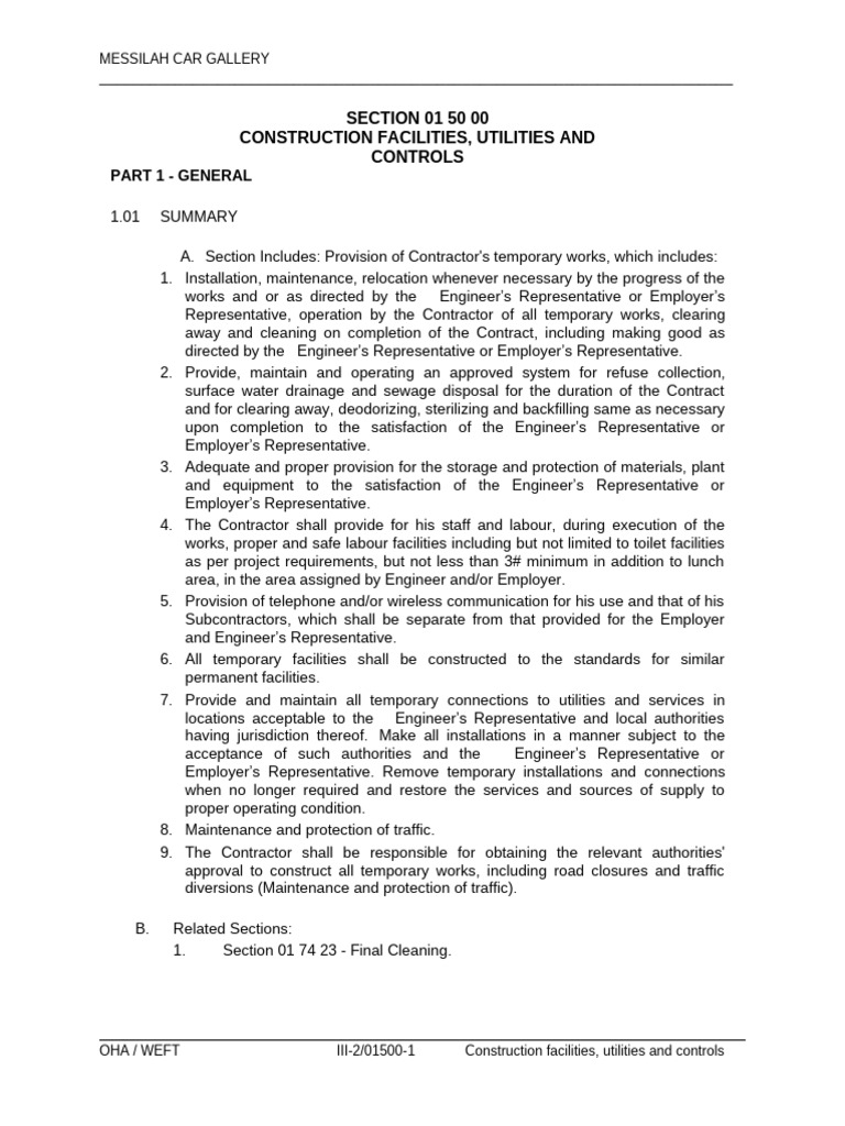Temporary Works and Facilities Guidelines | PDF | Firefighting | Backup