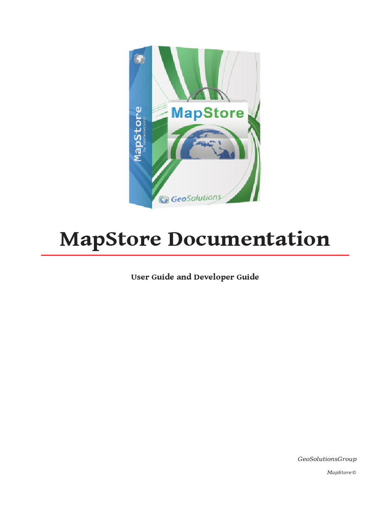 Mapstore Documentation | PDF | Computing | Software