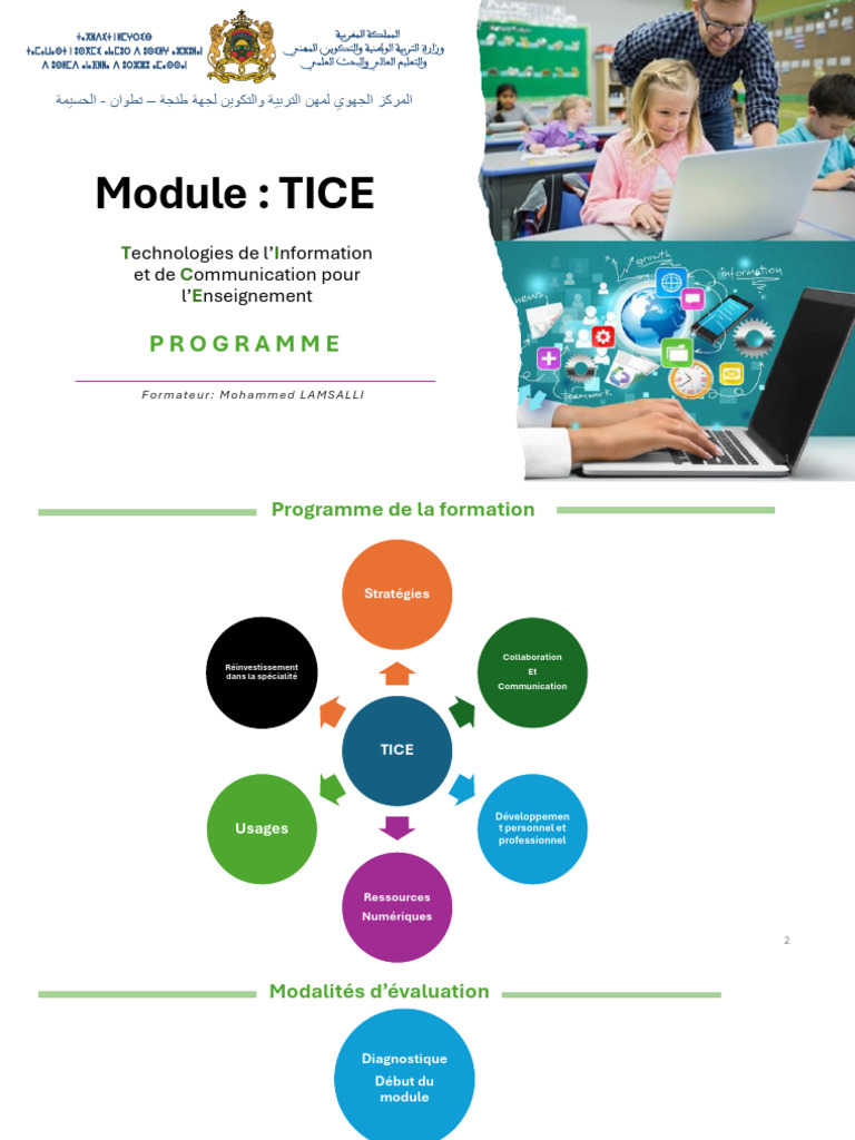 Intégration des TICE dans l'enseignement | PDF | Pédagogie ...