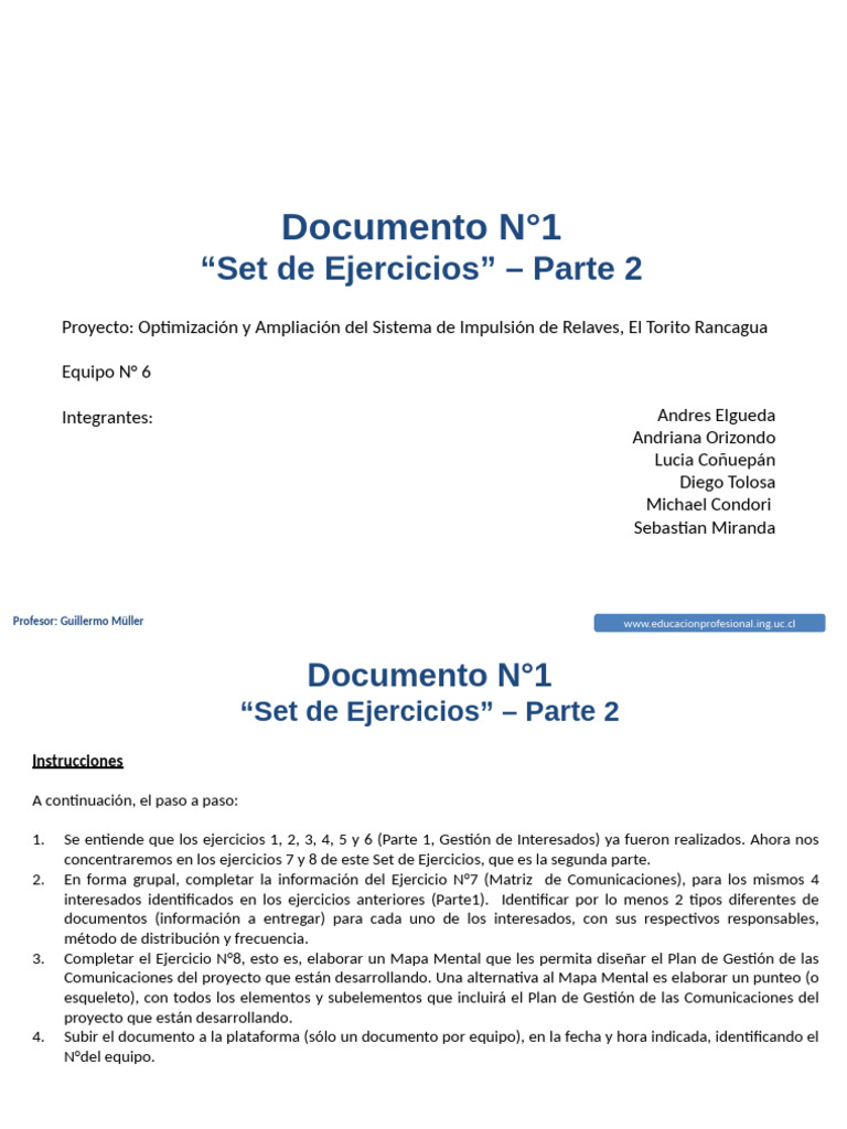 1 - Set de Ejercicios (Parte 2) REV0 | PDF | Archivo de computadora ...