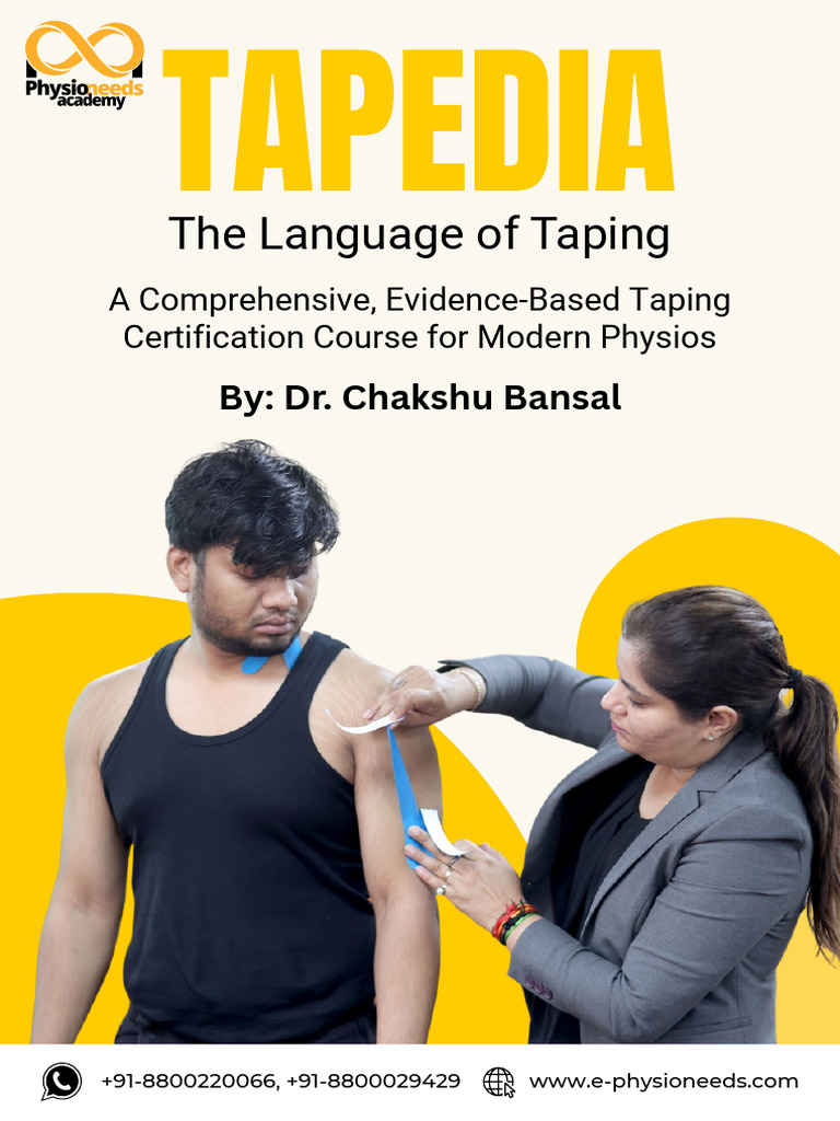 Evidence-Based Taping Course for Physios | PDF | Physical Therapy ...