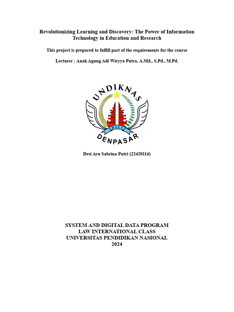 IT's Impact on Education and Research | PDF | Educational Technology ...