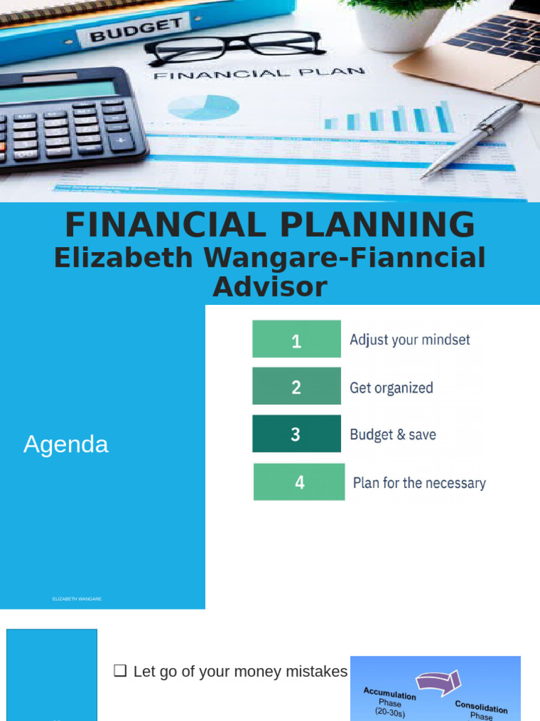 Financial Literacy-Eliabeth Wangare | PDF