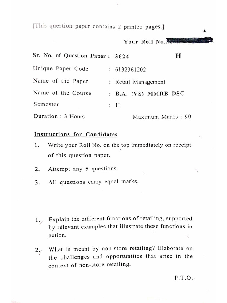 Retail Management Pdf