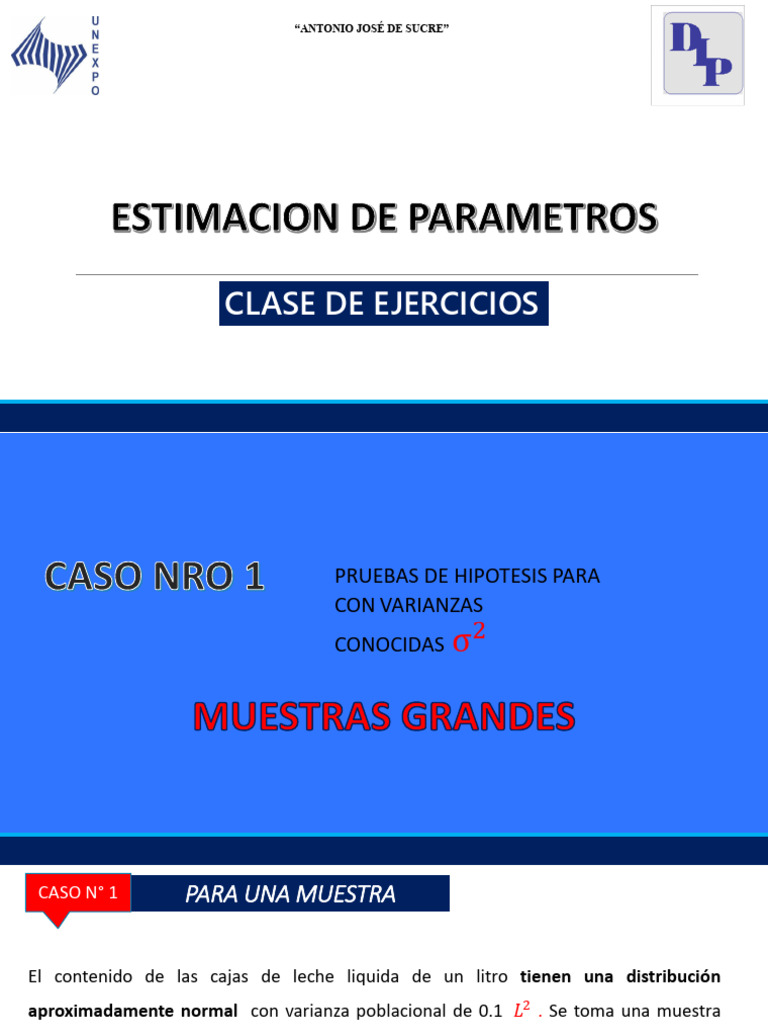 Clase de Ejercicios - Modulo V | PDF | Intervalo de confianza ...
