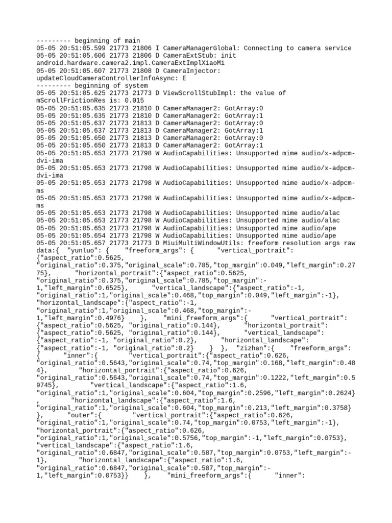 Log Cat 1746453065522 | PDF | Computing | Computer Programming