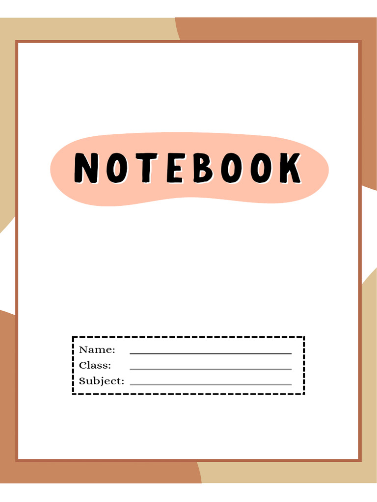 Notebook | PDF
