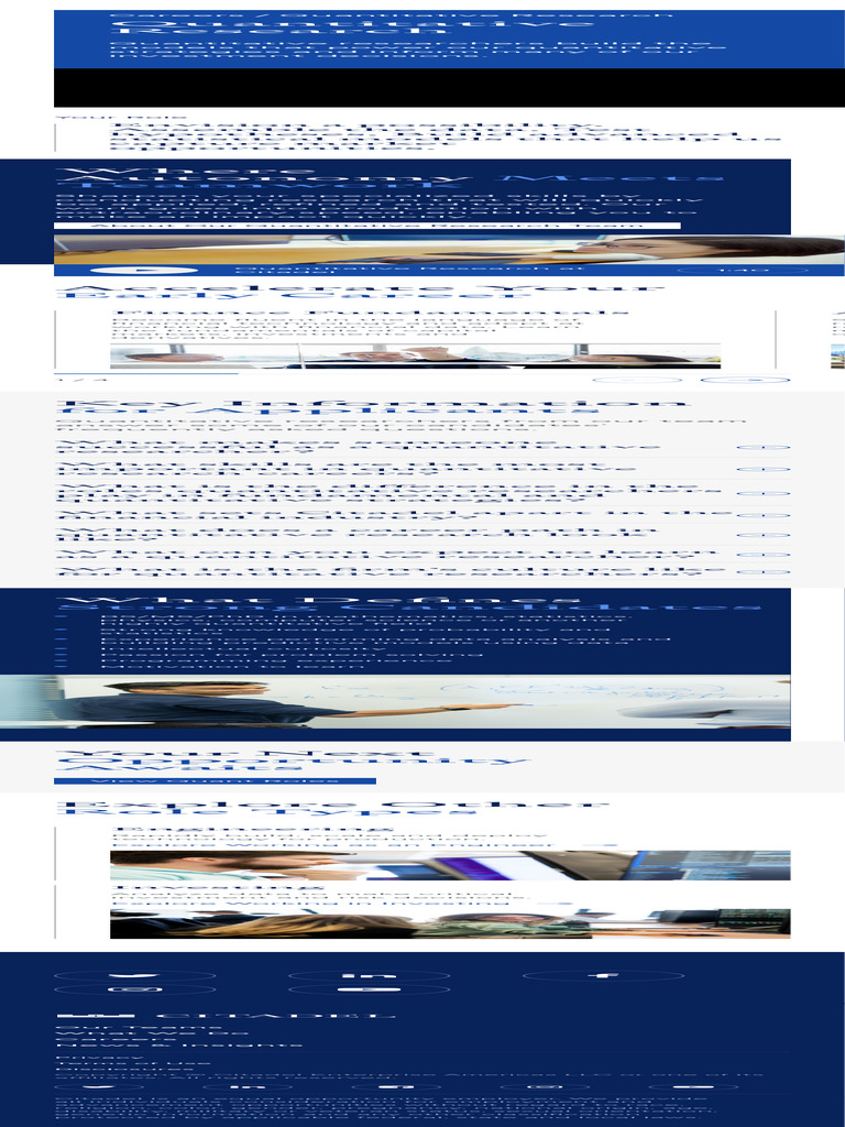 Citadel Quantitative Research Careers | PDF | Quantitative Research ...