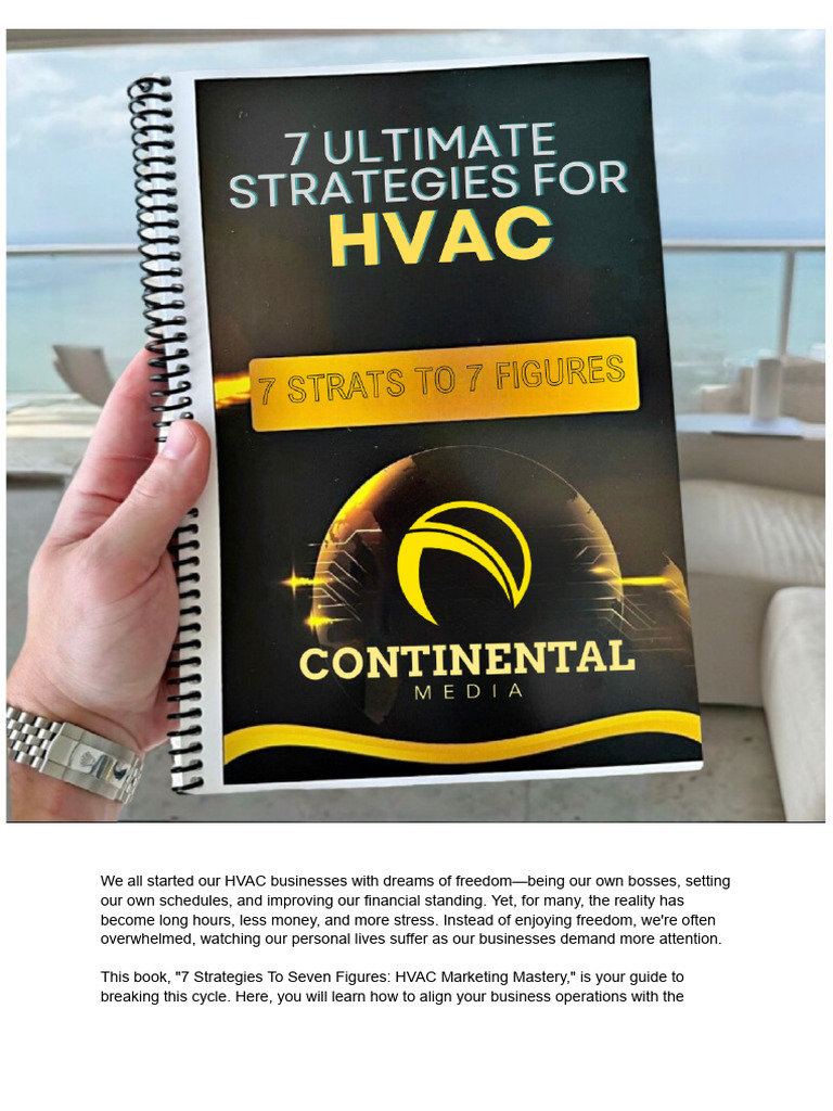Ultimate Strategies For HVAC | PDF | Pricing | Marketing Strategy