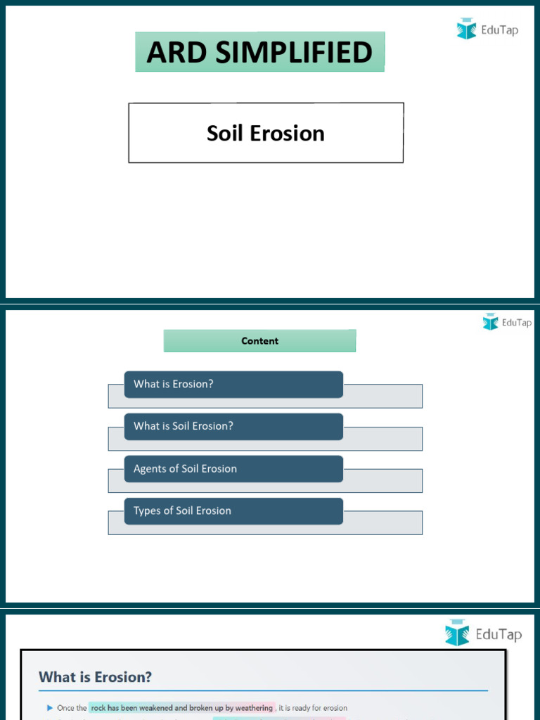 Understanding Soil Erosion Basics | PDF