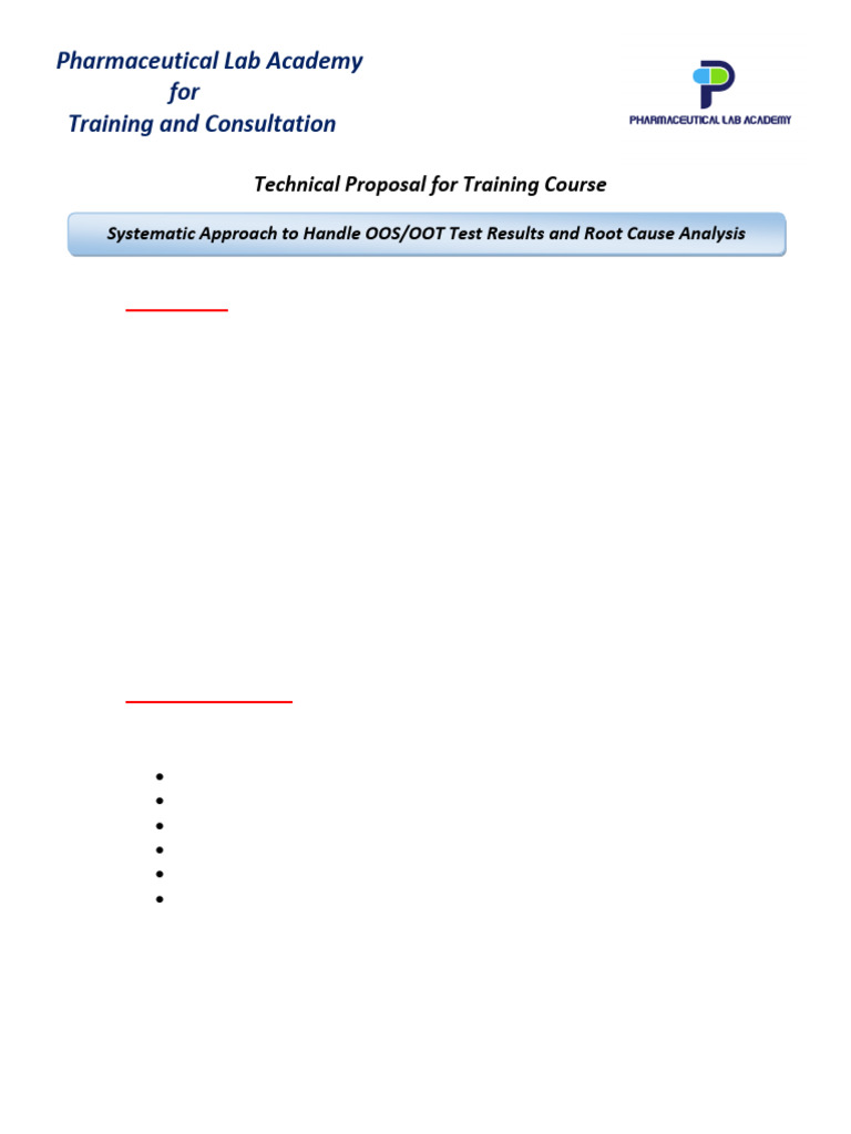 Understanding OOS, OOT, OOE in Pharma | PDF | Methodology | Statistics