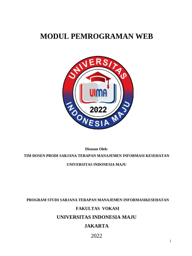 Modul Praktikum Pemrograman Web | PDF