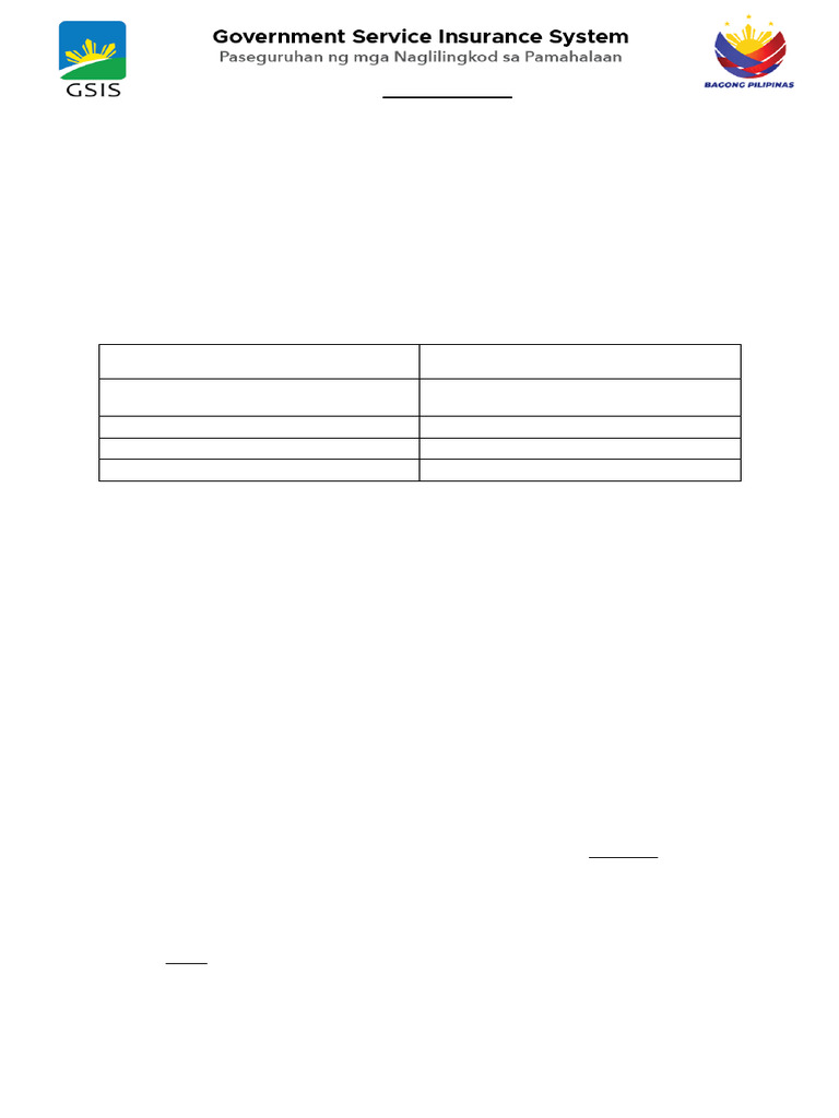 Declaration of Account Form (Individual) | PDF