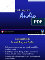 Format Program Audio
