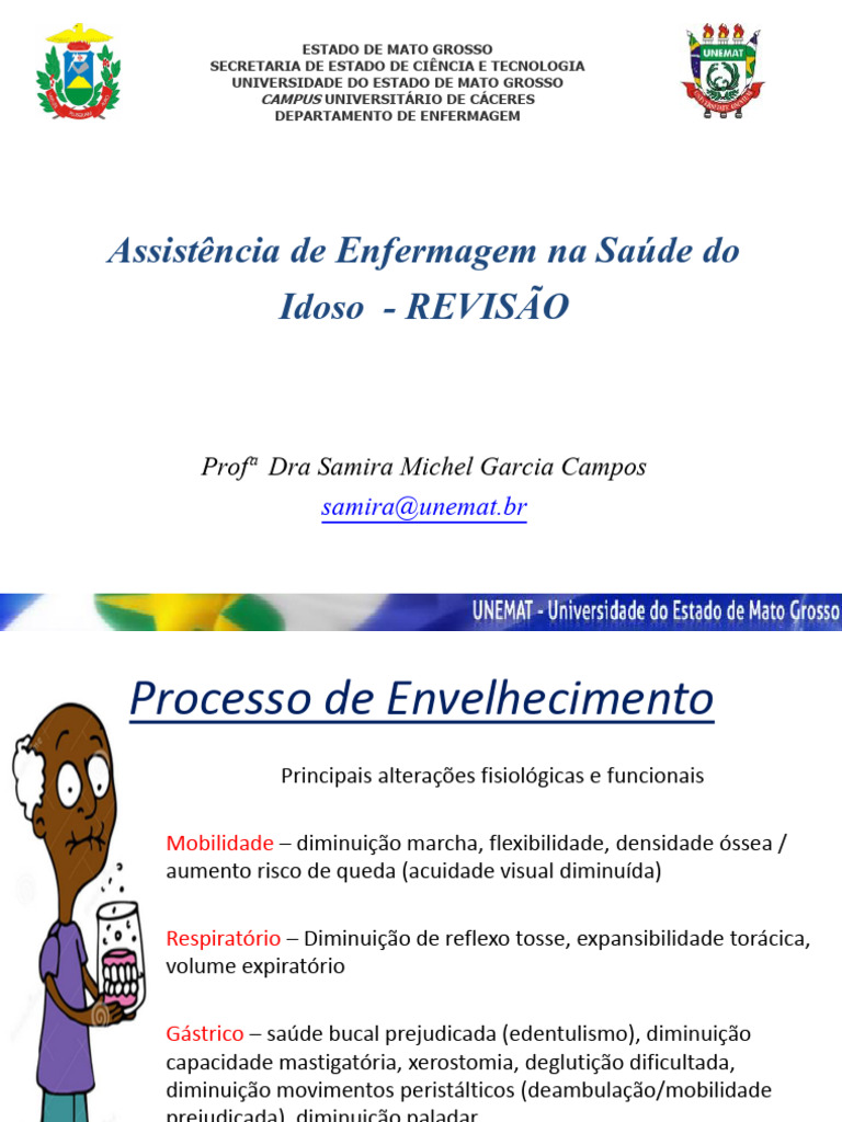 Enfermagem e Saúde do Idoso: Revisão | PDF | Cognição | Terceira idade