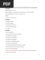 Tips & Strategies Answering English Paper 2 UPSR  Verb 
