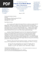 2012-03-16 DEI To Sebelius-HHS - CDC Grants Lobbying Due 3-30