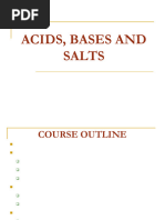 Acids and Bases | PDF | Hydroxide | Acid