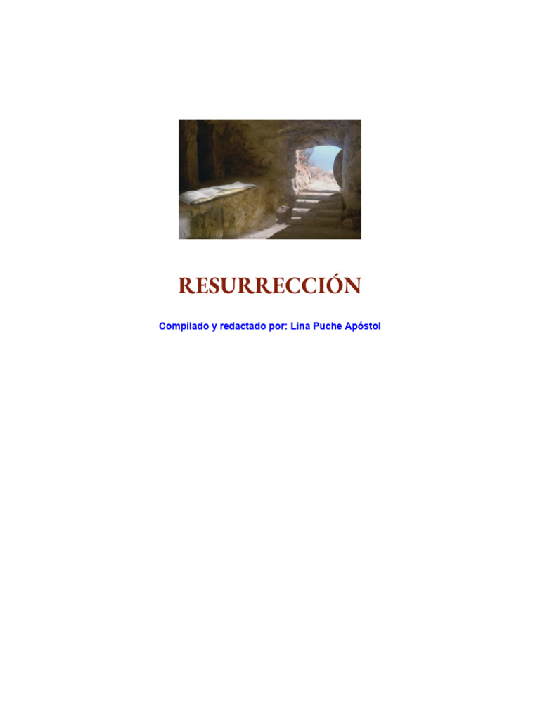 La Resurrección: Significado y Esperanza | PDF | La resurrección de ...