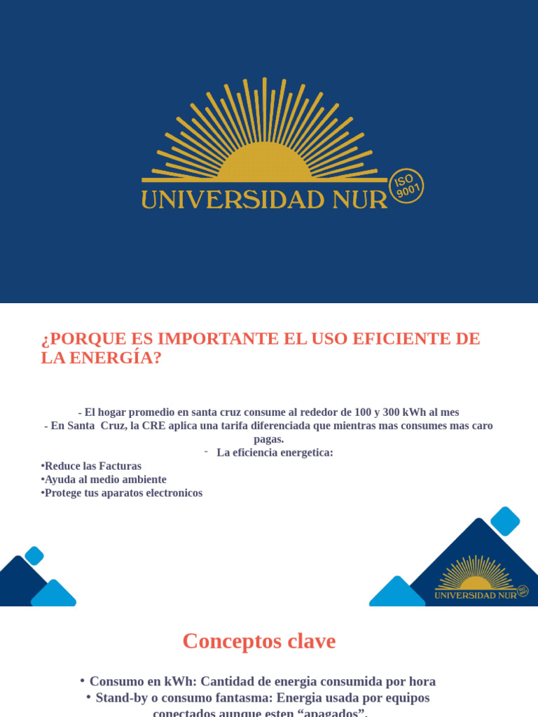 Eficiencia Energética en Santa Cruz | PDF | Uso eficiente de energía ...