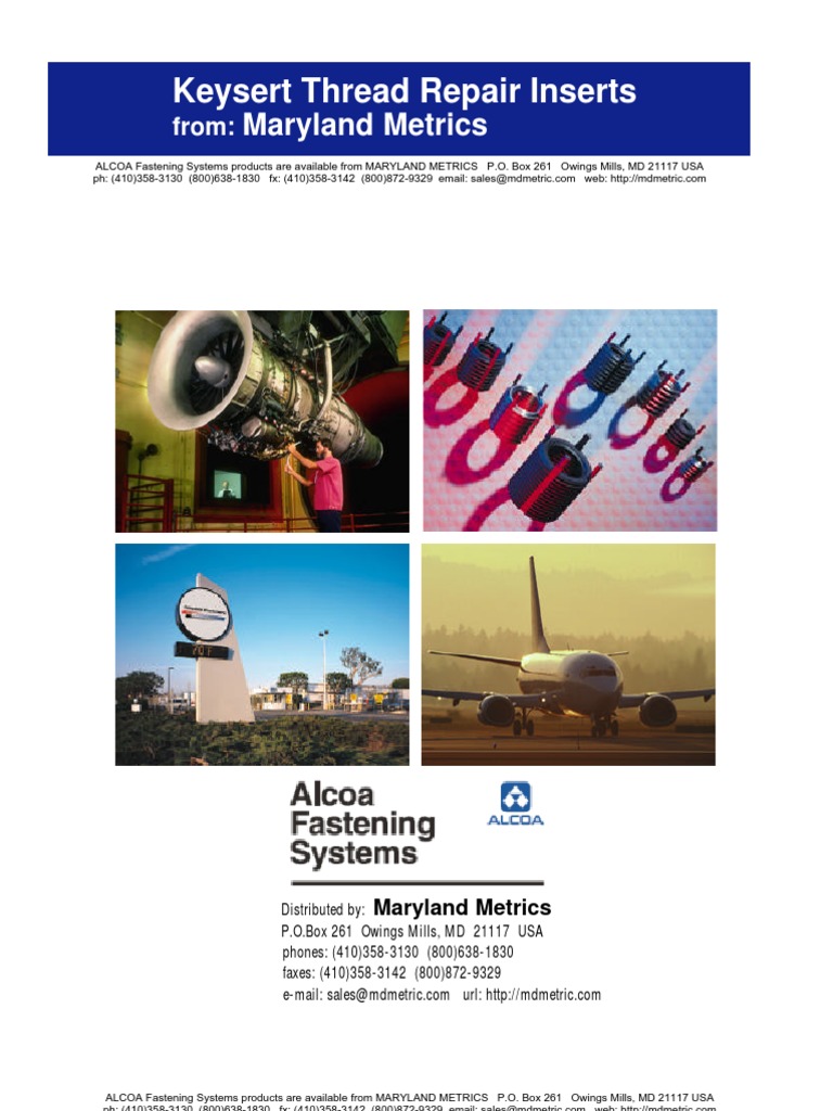 ReCoil Keyserts Download Free PDF Drill Engineering Tolerance