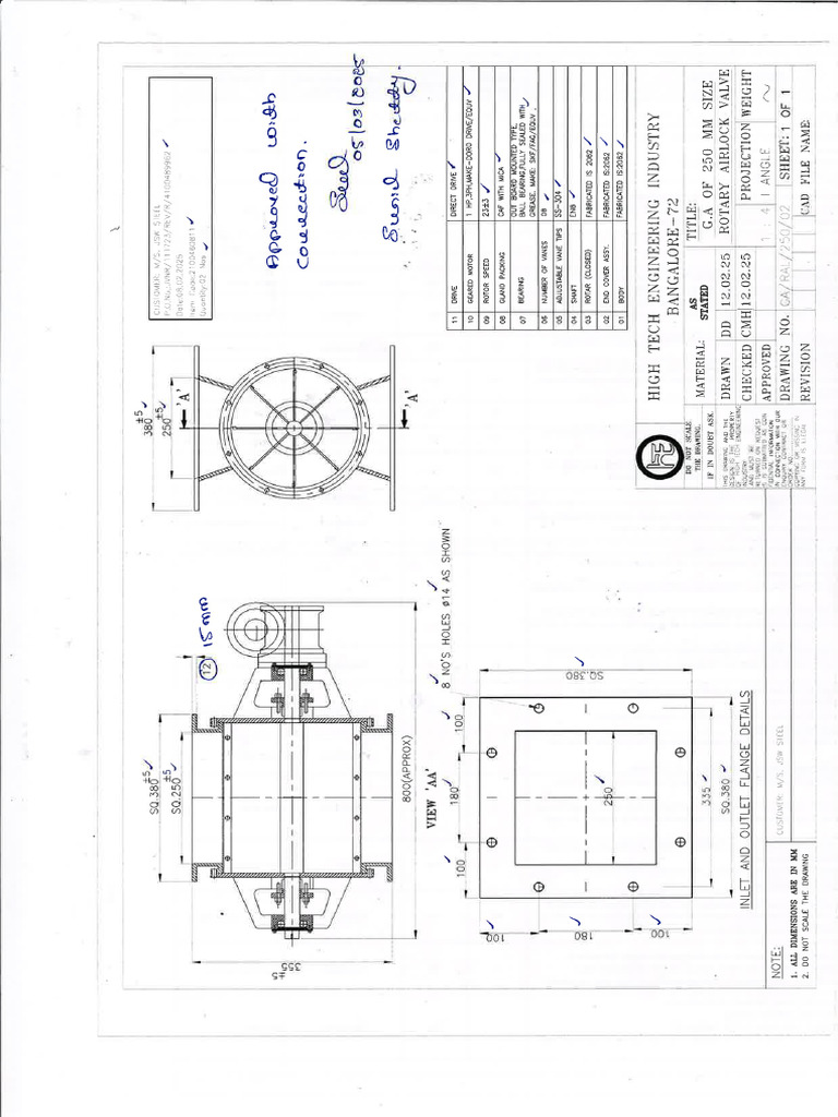 Approved With Correction | PDF
