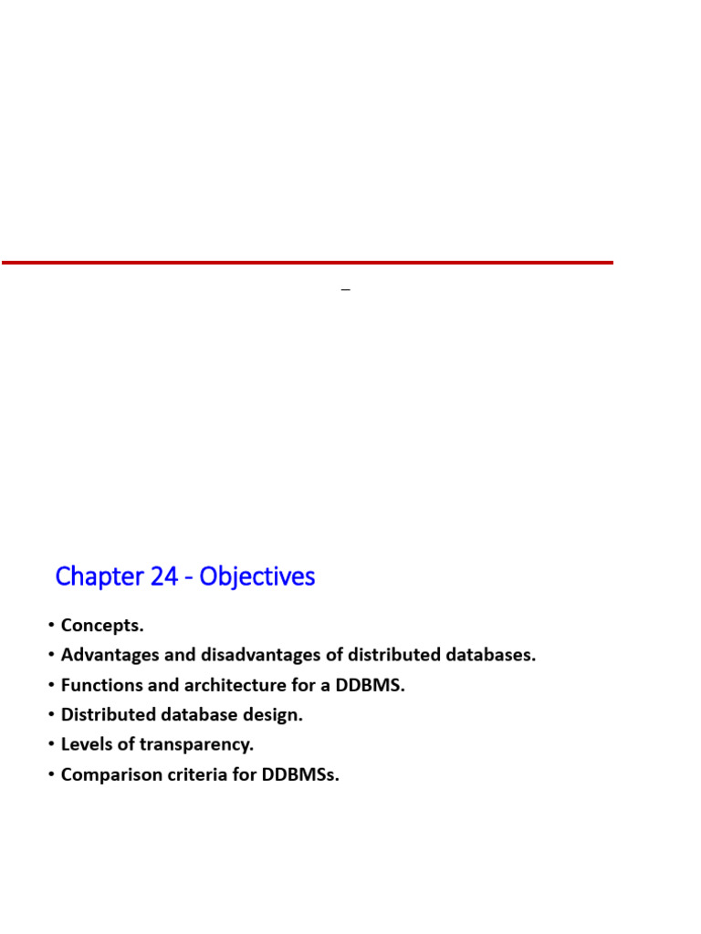 Distributed Database Management Systems | PDF | Databases | Replication ...