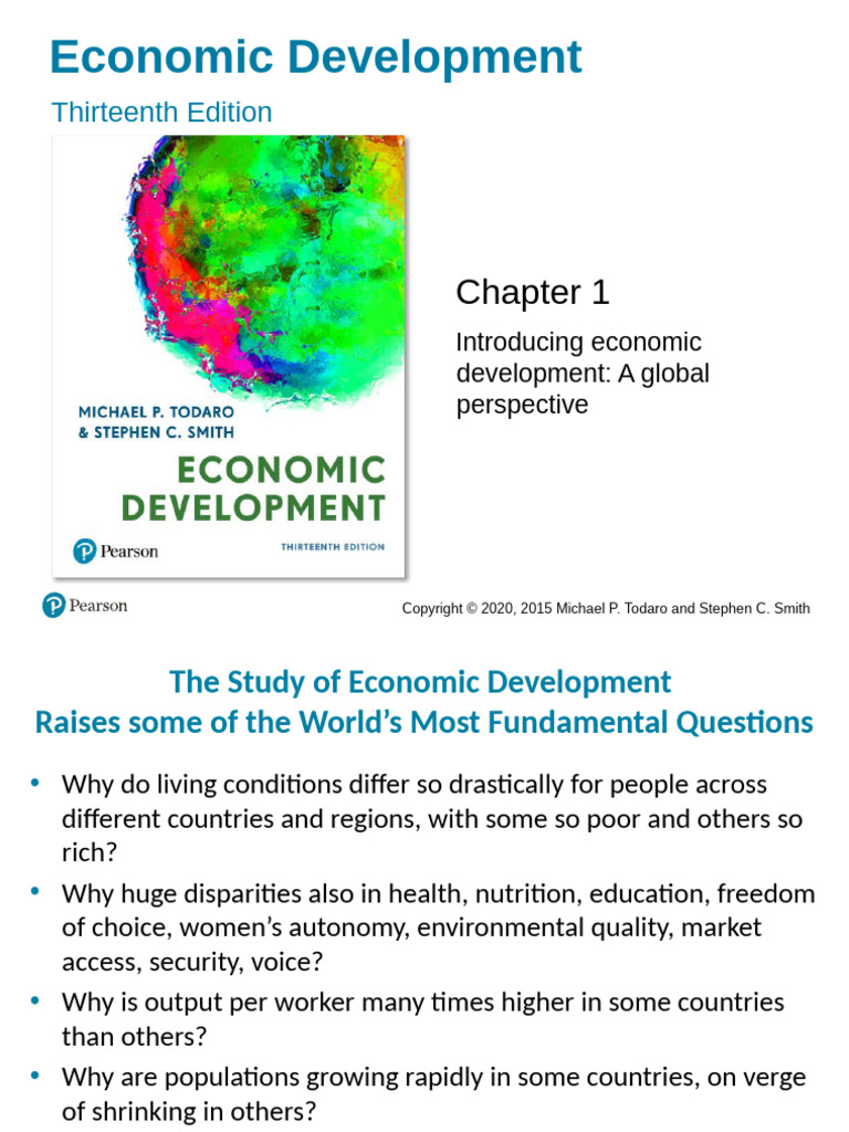 Development Economics - 1 | PDF | Millennium Development Goals | Poverty