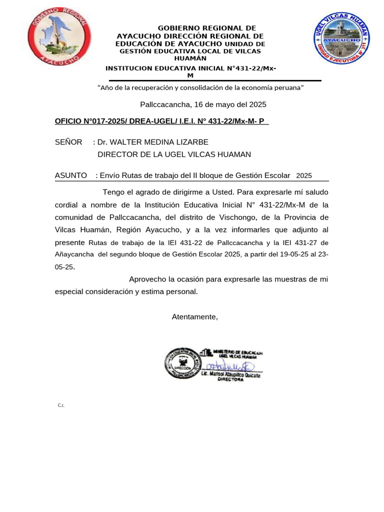 Rutas de Trabajo II Bloque Gestión Escolar 2025 | PDF