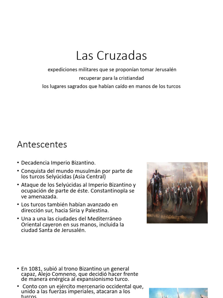 Historia y Consecuencias de las Cruzadas | PDF | Cruzadas | Mahoma
