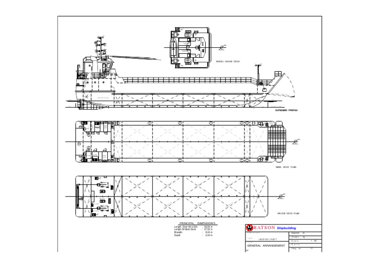 Fuel Oil Tank General Arrangement Plan | PDF | History