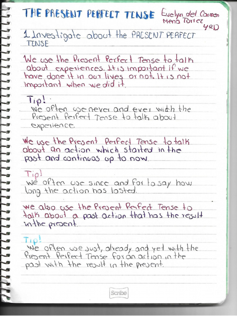 Ingles, Evelyn 4to D | PDF