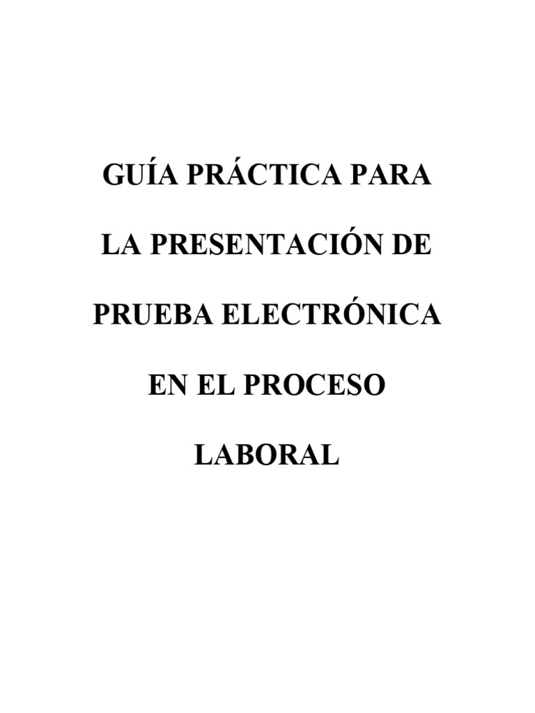 Guia Paso A Paso Prueba Informatica. | PDF | Archivo de computadora ...