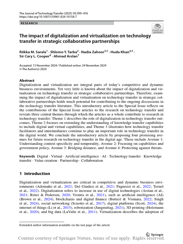 The Impact of Digitalization and Virtualization On PDF Technology
