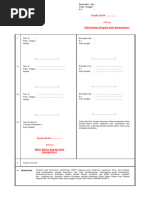 Format Rekod Kad Inden Pergerakan | PDF
